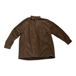 Brown Long Sleeve Shirt XL